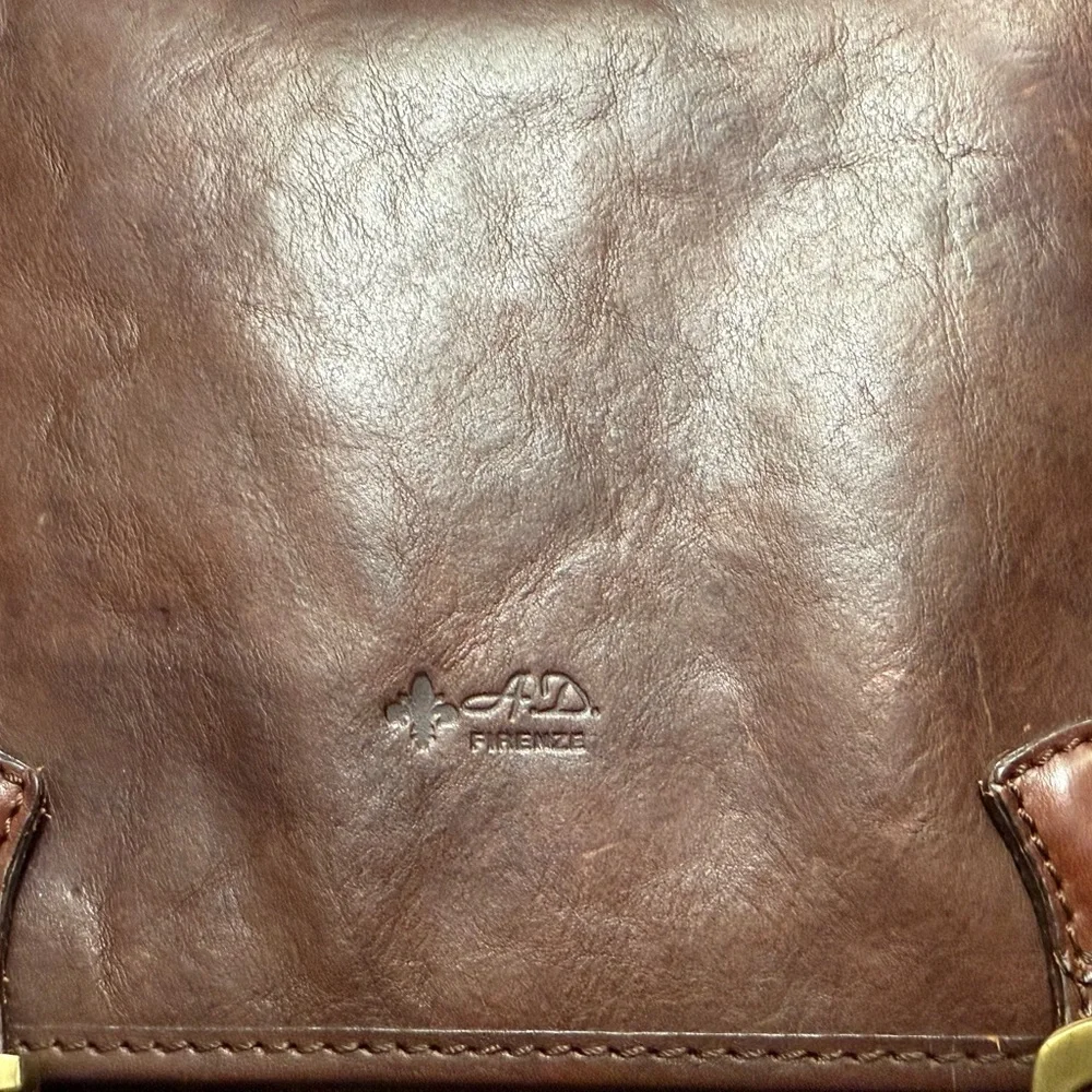 Italian Leather Briefcase – AD Firenze – Florence, Italy (2010)